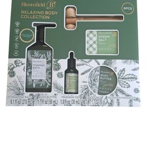 Bloomfield Green Relaxing Bath Set